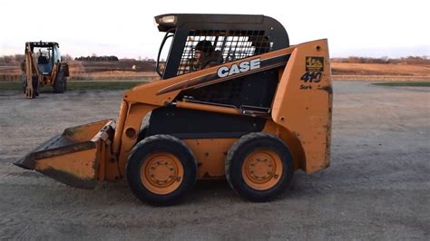 case 410 skid steer problems